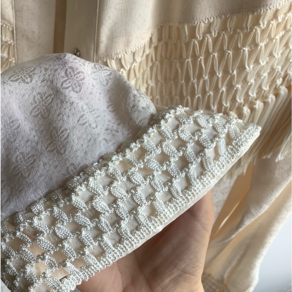 EUC vintage silk western blouse - Picture 15 of 16